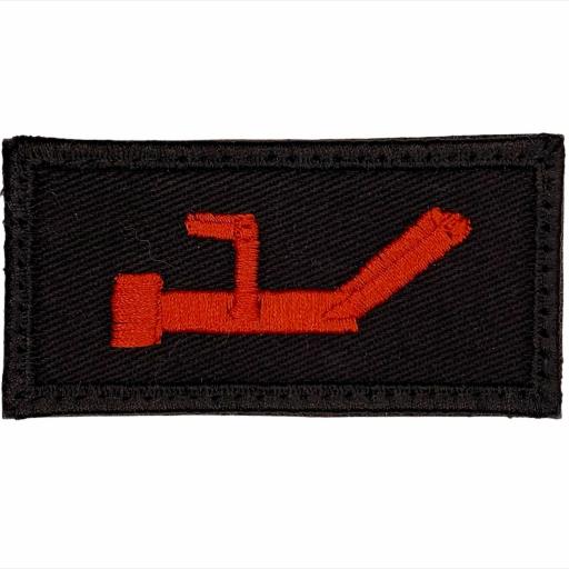 Enforcer Red Key Patch 4cm x 8cm - Tactical Patch